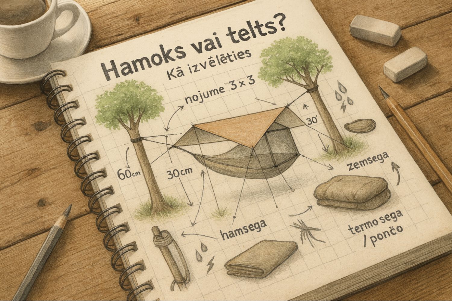 Hammock or tent? How to choose the best hammock and rainfly.