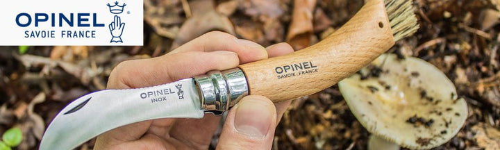 Opinel — saliekamie kabatas naži un tūrisma naži