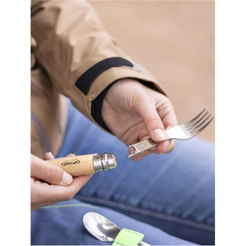 Opinel Picnic+set with fork, spoon, napkin - Outfish