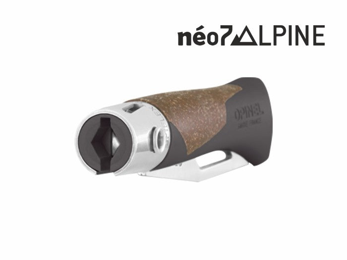 Opinel Inox nazis NEO 07 Alpine melni brūns