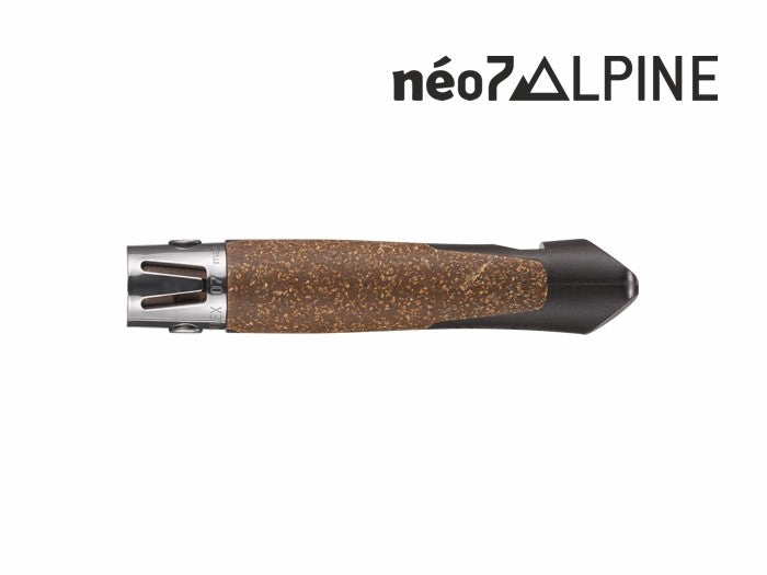 Opinel Inox nazis NEO 07 Alpine melni brūns