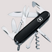 Multitool with various tools victorinox climber-pocket knife black
