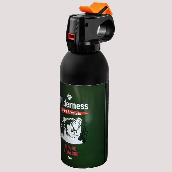 Paper spray aganst bears and wollves