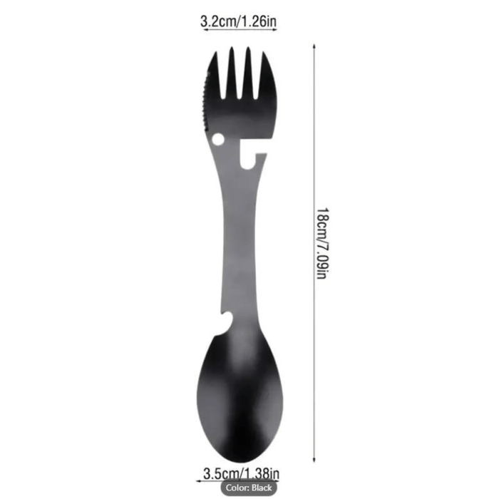 10 - in - 1 Multi - Functional Camping Fork SpoonSpoonsOutfishOutfish