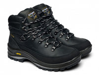 grisport ziemas zābaki melni ādas ar wintherm izolāciju, ūdensnecaurlaidīgi, piemēroti ziemas pārgājieniem līdz -30°C