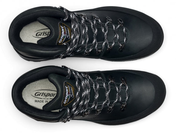 grisport ziemas zābaki, melna āda, wintherm membrāna, -30°C siltums, pārgājieniem ziemā Latvijas apstākļos