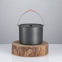 10 L camping aluminium pot