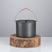 10 L camping aluminium pot