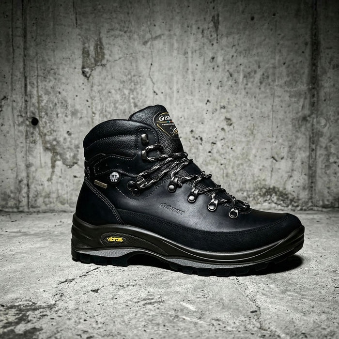 Winter Boots Grisport Black Leather WinTherm (-30°C)