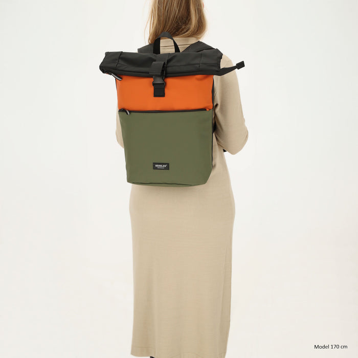 Ūdensizturīga rolltop Beagles Originals mugursoma 15,6 collas (34,5x19,4 cm)