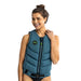 Jobe Fragment Vest Women Denim Blue