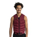 Jobe Fragment Vest Men Burgundy Red