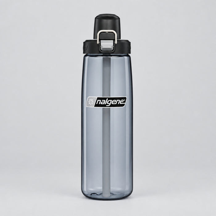 24oz FreshFlow Straw Bottle Gray/ Black Cap