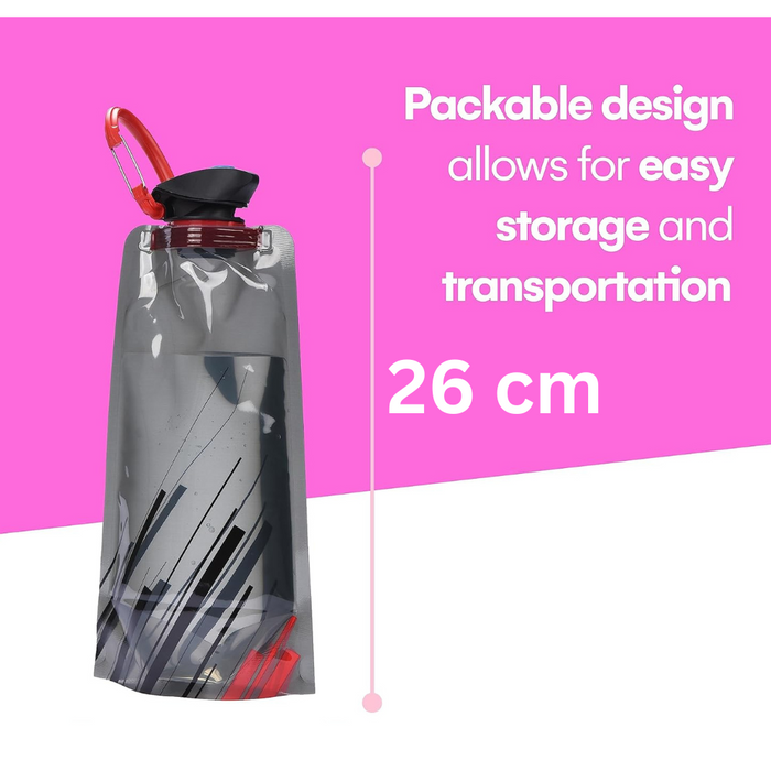 Portable Ultralight Foldable Water Bag 650 ml 32g - Outfish