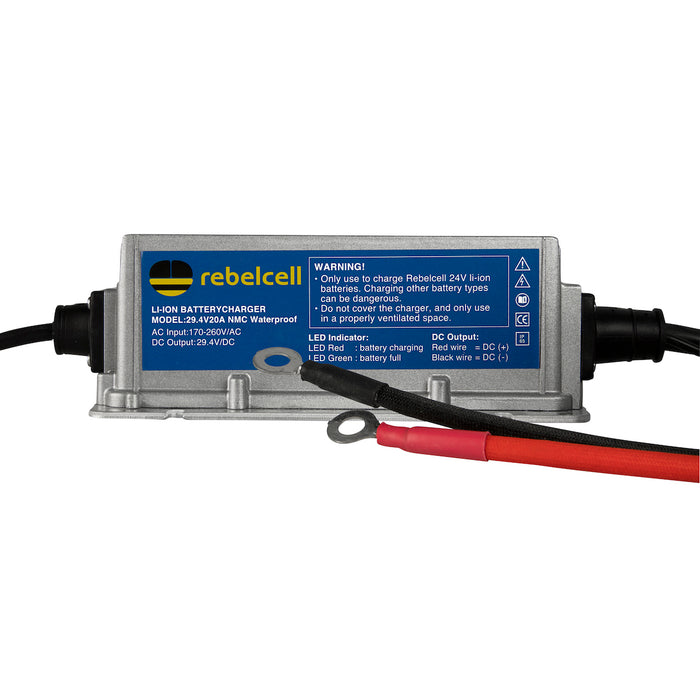 Lithium-Ion Charger Rebelcell 29.4V20A — 20A, IP65 — additional product view 1