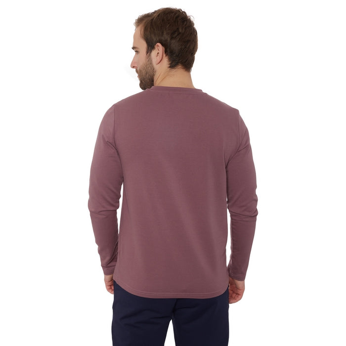Longsleeve Wave Terry Violet - Outfish