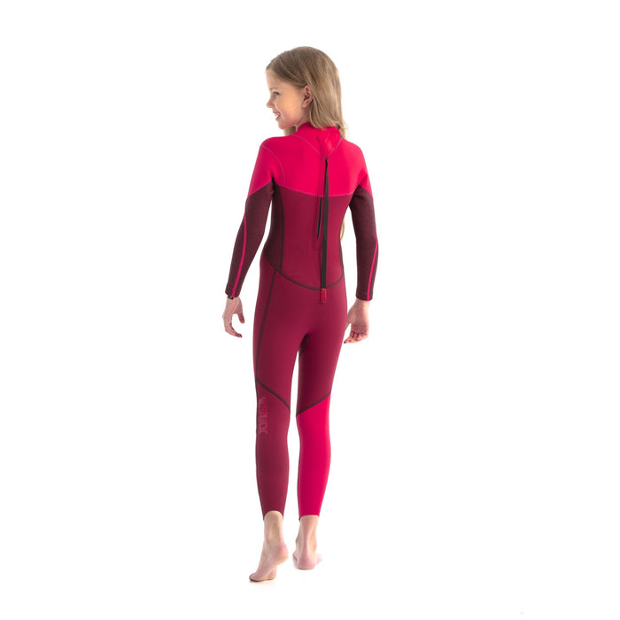 Fullsuit Wetsuit - Jobe - Boston - Kids 3/2mm Hot Pink - additional view 3