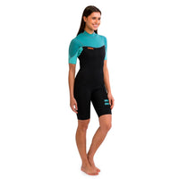 Shorty Wetsuit - Jobe - Sofia - Women 3/2mm Vintage Teal - additional view 2