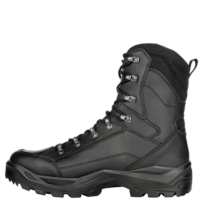 Тактические болинки LOWA RENEGADE II GTX HI Черные гладкая кожа GORE-TEX 