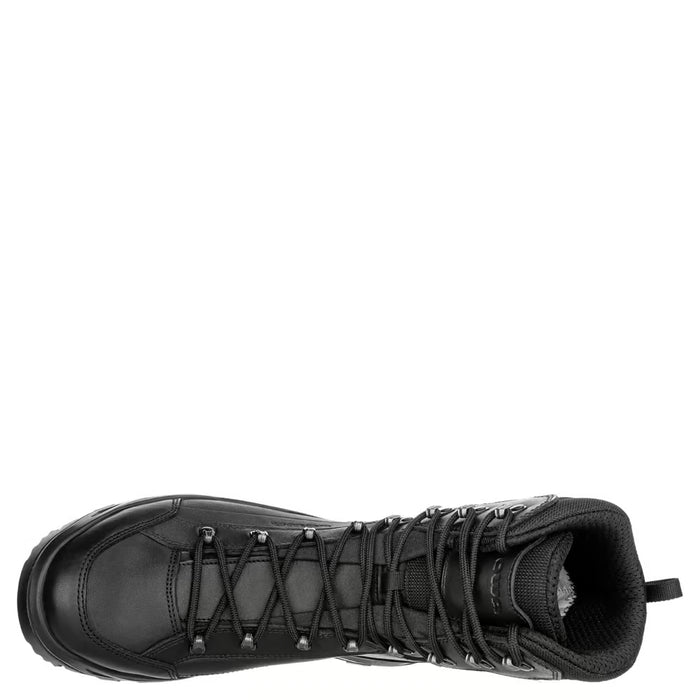 Тактические болинки LOWA RENEGADE II GTX HI Черные гладкая кожа GORE-TEX 