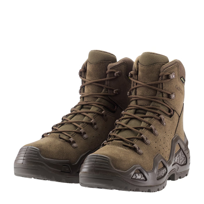 Tactical Boots with GORE-TEX Lowa Z-6S MK2 GTX PR Dark Brown