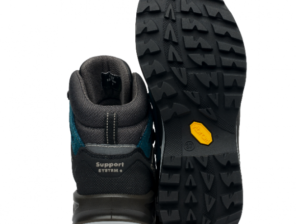 grisport ziemas zābaki zils nubuks, vibram zole, ūdensnecaurlaidīgi, piemēroti pārgājieniem un ziemai Latvijā