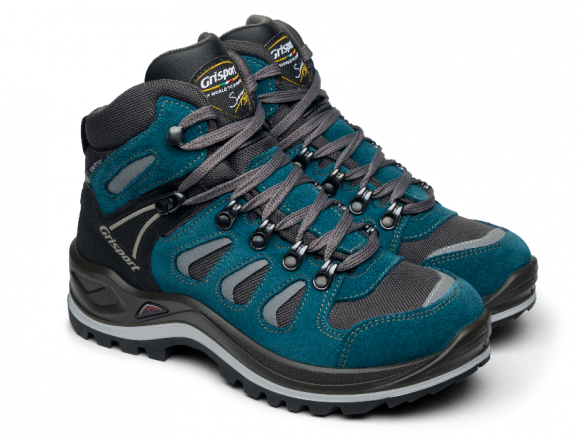 grisport ziemas zābaki, zils nubuks, vibram zole, piemēroti pārgājieniem un ziemas apstākļiem Latvijā