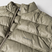 HUMTTO 48C176A-2 olive green quilted insulated liner, elastic cuff and stitching detail