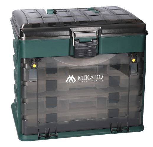 Makšķerēšanas mānekļu kaste Mikado (39x29x33cm)