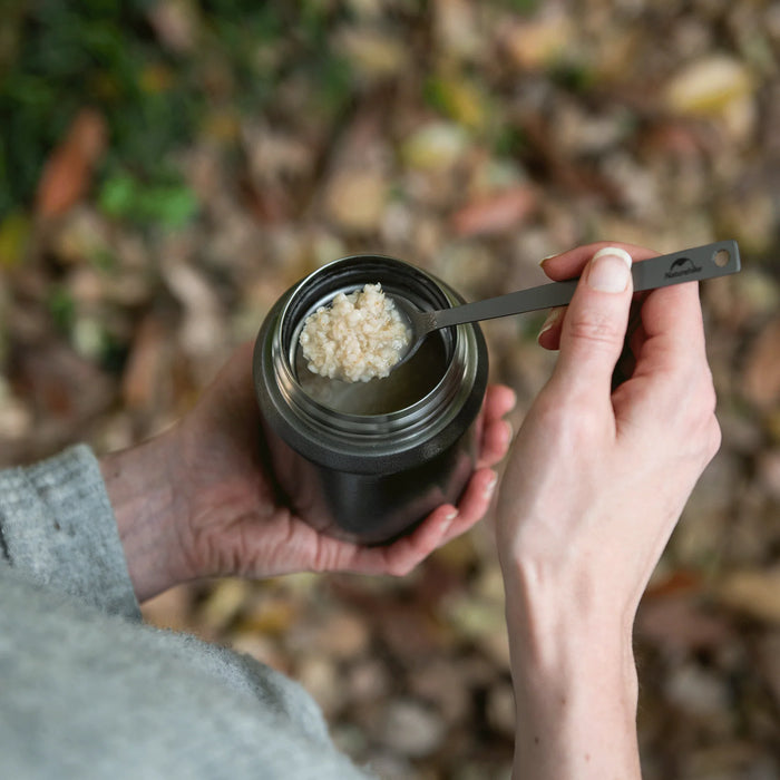 Ультралёгкий титановый набор столовых приборов Naturehike