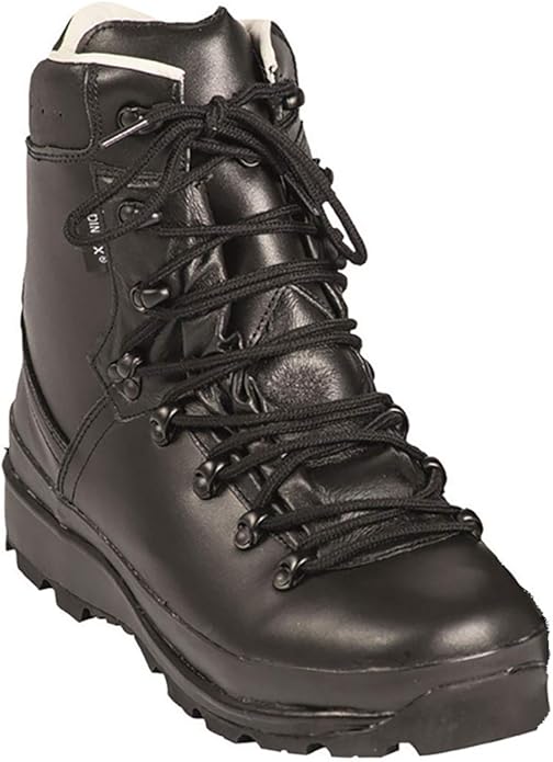Mil-Tec Men's German Army Mountain Boots Black 42EU