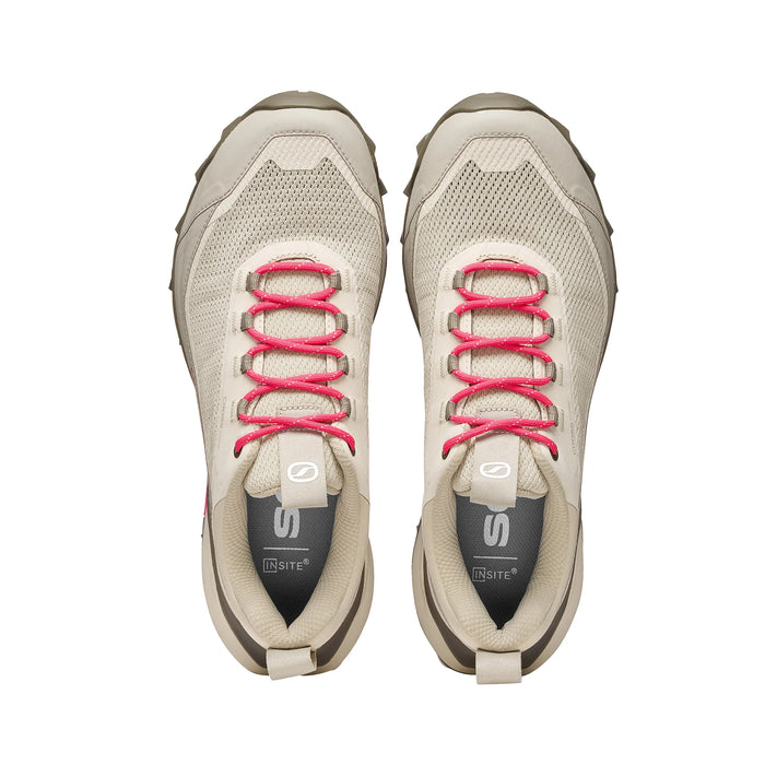 Scarpa RIBELLE CROSS 2 WMN легкие треккинговые ботинки, цвет: пейот/фуксия