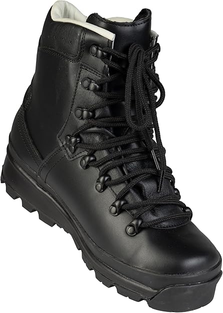 Mil-Tec Men's German Army Mountain Boots Black 42EU