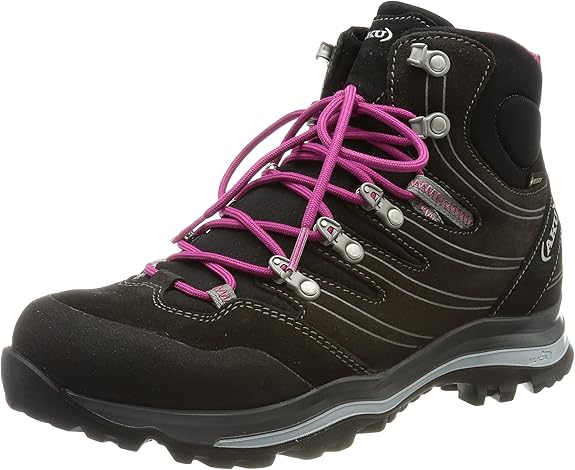 AKU Women's ALTERRA GTX Boot, Anthracite/Magenta, 39 EU