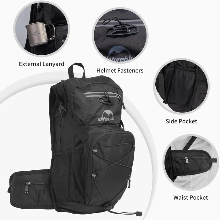 Naturehike Backpack 20L with Drinking System 2L