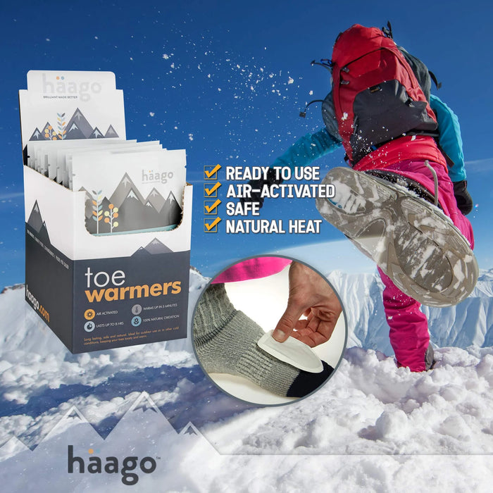 Toe Warmers Haago  (pair)