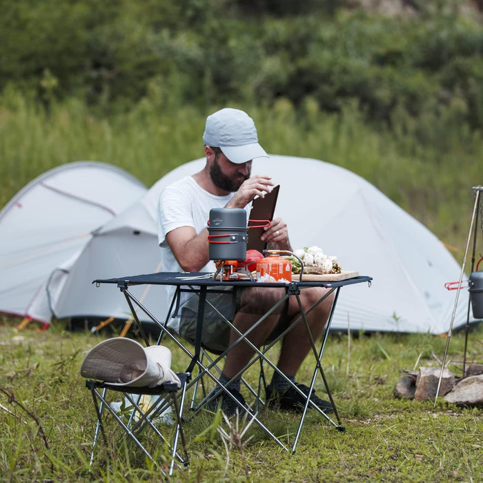 Naturehike Portable Aluminum Camping Cookware Kit 4-piece - Outfish