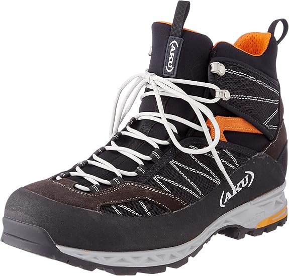 AKU Unisex TENGU LITE GTX Boot, Black/ORANGE, 42.5 EU