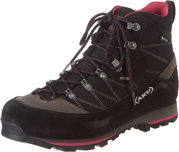AKU Women's Trekker LITE III GTX Boot, Black/Magenta, 42 EU