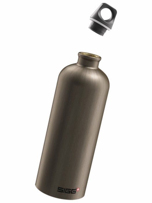 SIGG Traveler Smoked Pearl Bottle 1L