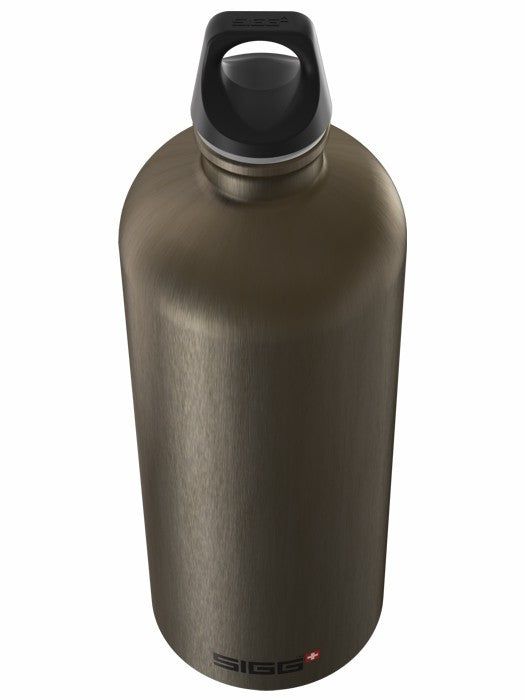 SIGG Traveler Smoked Pearl Bottle 1L