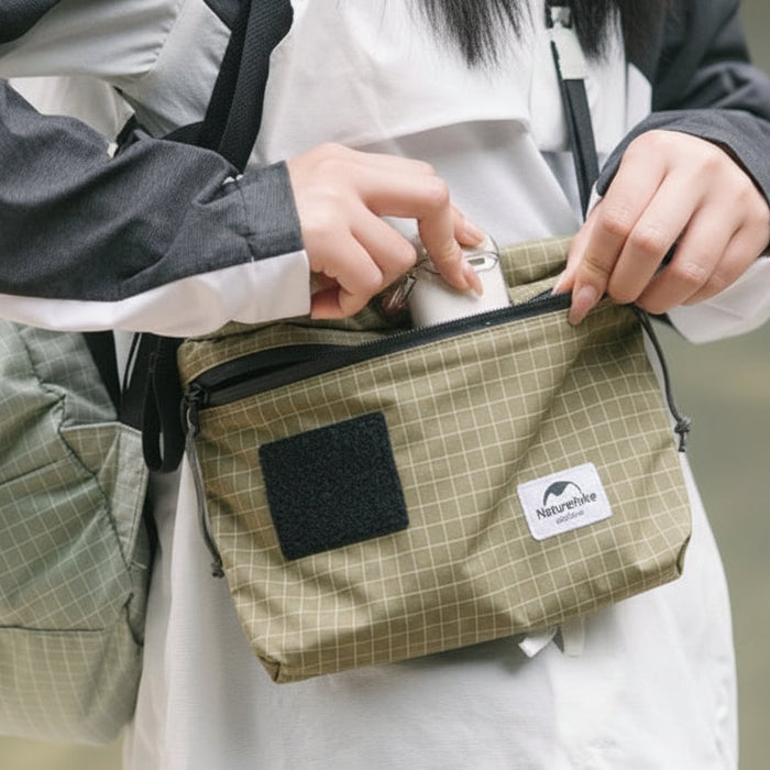 Плечевая сумка Naturehike 3L Dyneema ультралёгкая с водонепроницаемой молнией 84 г