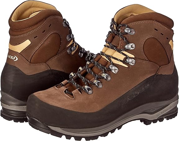 AKU Unisex SUPERALP NBK LTR Boots, brown, 42.5 EU