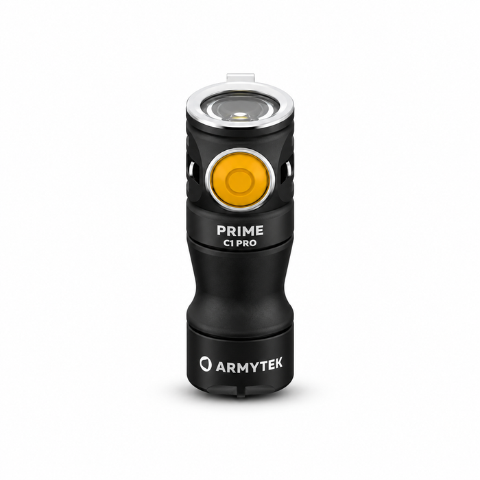 Armytek Prime C1 Pro – kompakts kabatas LED lukturis, produkta galvenais attēls