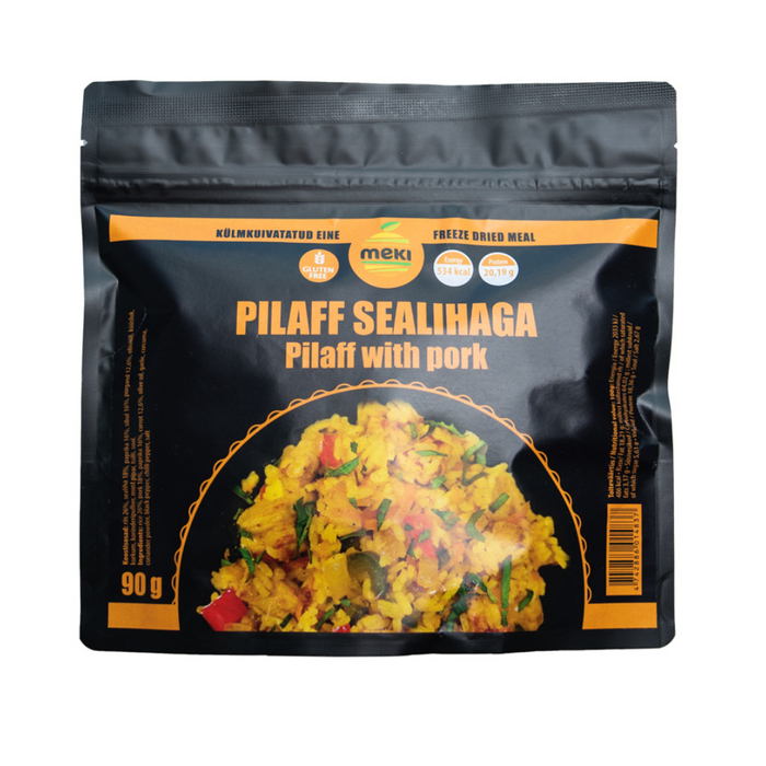 Pilaff with pork 110g Ready meal