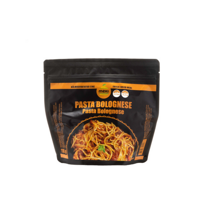 Meki Pasta Bolognese 110g tūristu pārtika