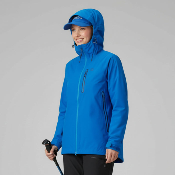 Lietus jaka FHM Pharos zila ar 10 000 mm membrānu