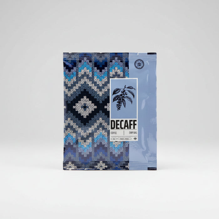 Drip kafijas maisiņi Decaf Arabica CO2 dekofeinizācija 11x11 g – produkta attēls 2