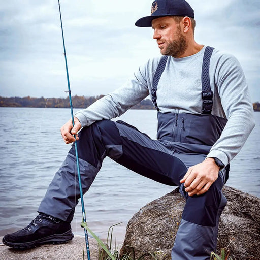 Makšķernieku Bikses 
FHM Guard Insulated BIB Overalls V2 Grey - Outfish