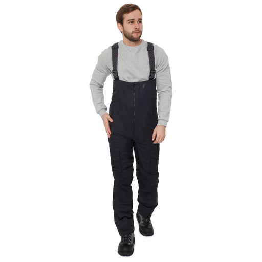 FHM Guard Insulated BIB Overalls V2 Black - Vīriešu Ziemas Kombinezons